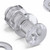 50x Clear Acrylic, Countersunk Cross Head, M6 x 20 mm, Plastic, Bolts, Nuts & Washers - Screws