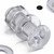50x Clear Acrylic, Countersunk Cross Head, M6 x 20 mm, Plastic, Bolts, Nuts & Washers - Screws