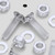 50x Clear Acrylic, Countersunk Cross Head, M6 x 20 mm, Plastic, Bolts, Nuts & Washers - Screws