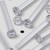 60x Clear Acrylic Pan Head Plastic Screws & Bolts M4 x 40mm, Nuts & Washers