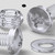 60x Clear Acrylic Pan Head Plastic Screws & Bolts M4 x 40mm, Nuts & Washers
