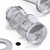 20x Clear Acrylic Pan Head Screws, Nuts & Washers M5 x 20 mm
