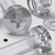 20x Clear Acrylic Pan Head Screws, Nuts & Washers M5x20mm