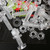 20x Clear Acrylic, Pan Head, M5 x 20mm, Plastic Bolts, Nuts & Washers - Screws