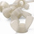 50x Natural Nylon Plastic Butterfly Wing Nuts M8, Thumb Nuts
