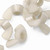 50x Natural Nylon Plastic Butterfly Wing Nuts M8, Thumb Nuts