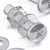 20x Clear Acrylic Pan Head Screws, Nuts & Washers M4 x 20 mm