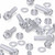 20x Clear Acrylic Slotted Knurled Thumbscrews M5x16mm