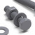 50x Grey PVC Hex Head Plastic Screws & Bolts M4 x 20mm, Nuts & Washers