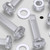 30x Clear Acrylic Pan Head Plastic Screws & Bolts M8 x 40mm, Nuts & Washers