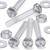 60x Clear Acrylic Pan Head Plastic Screws & Bolts M3 x 20mm, Nuts & Washers