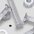 50x Clear Acrylic, Countersunk Cross Head, M3 x 20 mm, Plastic, Bolts, Nuts & Washers - Screws