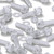 20x Clear Acrylic Slotted Knurled Thumbscrews M6 x 20mm, Nuts & Washers
