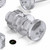 20x Clear Acrylic Pan Head Plastic Screws & Bolts M6 x 20mm, Nuts & Washers