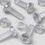20x Clear Acrylic Pan Head Plastic Screws & Bolts M6 x 20mm, Nuts & Washers
