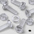 20x Clear Acrylic Pan Head Plastic Screws & Bolts M6 x 20mm, Nuts & Washers