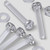 20x Clear Acrylic Pan Head Plastic Screws & Bolts M3 x 20mm, Nuts & Washers