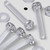 20x Clear Acrylic Pan Head Screws, Nuts & Washers M3 x 20 mm