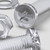 20x Clear Acrylic Pan Head Screws, Nuts & Washers M12x40mm