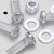 20x Clear Acrylic Pan Head Cross Screws & Bolts M12 x 40mm, Nuts & Washers