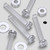 50x Clear Acrylic Pan Head Screws, Nuts & Washers M2x16mm