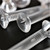 50x Clear Acrylic, Countersunk Cross Head, M4 x 20mm, Plastic, Bolts, Nuts & Washers - Screws
