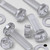 20x Clear Acrylic Pan Head Cross Screws & Bolts M10 x 40mm, Nuts & Washers