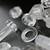 10x Clear Acrylic / Polycarbonate Pan Head M8x20mm Plastic Bolts, Nuts & Washers