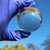 2x 60mm Clear Acrylic Spheres, Solid Polished Balls + Storage Pouch