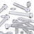 30x Clear Plastic Acrylic Hex Head M8 x 60 mm Bolts, Nuts & Washers