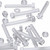 30x Clear, Plastic, Acrylic, Hex Head, M6 x 50mm, Plastic Bolts, Nuts & Washers - Screws