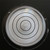Flanged Large Round Bulls Eye Bubble Level - Clear aqueous