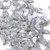 20x Clear Acrylic Plastic Butterfly Wing Nuts M8, Thumb Nuts