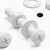20x White PP Pan Head Plastic Screws & Bolts M3 x 20mm, Nuts & Washers