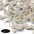 20x Natural Nylon Plastic Butterfly Wing Nuts M5, Thumb Nuts