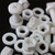 20x White Pan Head, (PP), M6 x 20mm, Plastic Bolts, Nuts & Washers - Screws