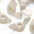20x Natural Nylon, M4 Butterfly, Wing Nuts