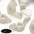 20x Natural Nylon Plastic Butterfly Wing Nuts M4, Thumb Nuts