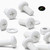 20x White Pan Head, (PP), M8 x 20mm, Plastic Bolts, Nuts & Washers - Screws
