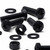 20x Black Pan Head, (PP), M5 x 20mm, Plastic Bolts, Nuts & Washers - Screws