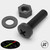 20x Black Pan Head, (PP), M5 x 20mm, Plastic Bolts, Nuts & Washers - Screws 20x Black Pan Head, (PP), M5 x 20mm, Plastic Bolts, Nuts & Washers - Screws