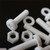 20x White Pan Head, (PP), M5 x 20mm, Plastic Bolts, Nuts & Washers - Screws 20x White Pan Head, (PP), M5 x 20mm, Plastic Bolts, Nuts & Washers - Screws