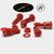 20x Red PP Pan Head Cross Plastic Screws & Bolts M5 x 20mm, Nuts & Washers