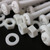 20x White Pan Head, (PP), M6 x 60mm, Plastic Bolts, Nuts & Washers - Screws 20x White Pan Head, (PP), M6 x 60mm, Plastic Bolts, Nuts & Washers - Screws