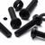 20x Black Pan Head, (PP), M4 x 20 mm, Plastic Bolts, Nuts & Washers - Screws