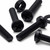 20x Black PP Pan Head Plastic Screws & Bolts M4 x 20mm, Nuts & Washers