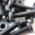 20x Black Pan Head, (PP), M4 x 20mm, Plastic Bolts, Nuts & Washers - Screws