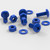 20x Blue PP Pan Head Cross Plastic Screws & Bolts M8 x 20mm, Nuts & Washers