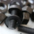 20x Black Pan Head, (PP), M8 x 20mm, Plastic Bolts, Nuts & Washers - Screws