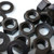 20x Black Pan Head, (PP), M8 x 20mm, Plastic Bolts, Nuts & Washers - Screws